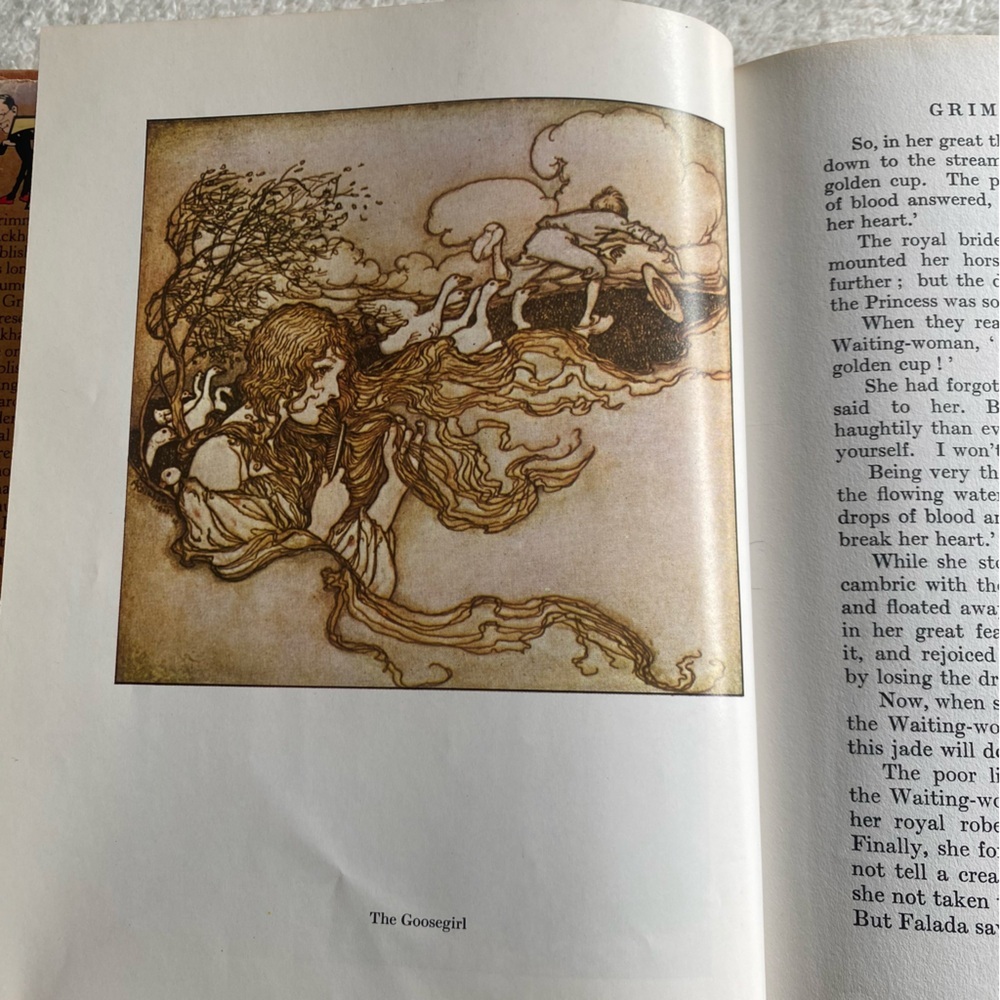 Grimes Fairy Tales Illustrated by Arthur Rackham Twenty Stories coloured plates​ - Picture 5 of 12
